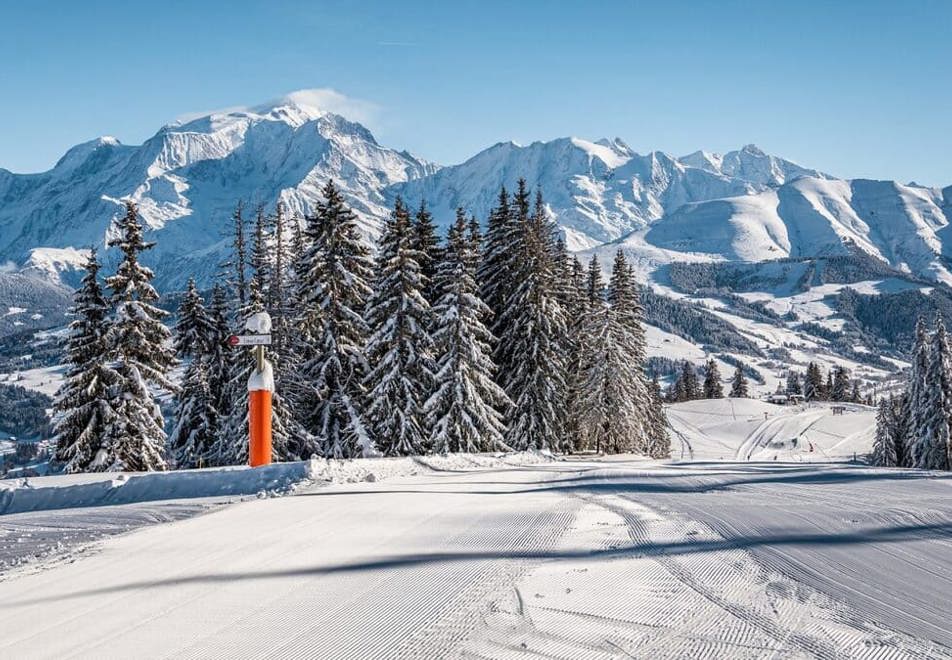 Combloux ski slopes