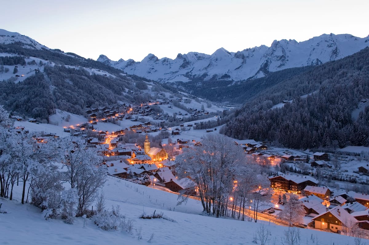 Le Grand Bornand Vue Village © G.Lansard Aravis