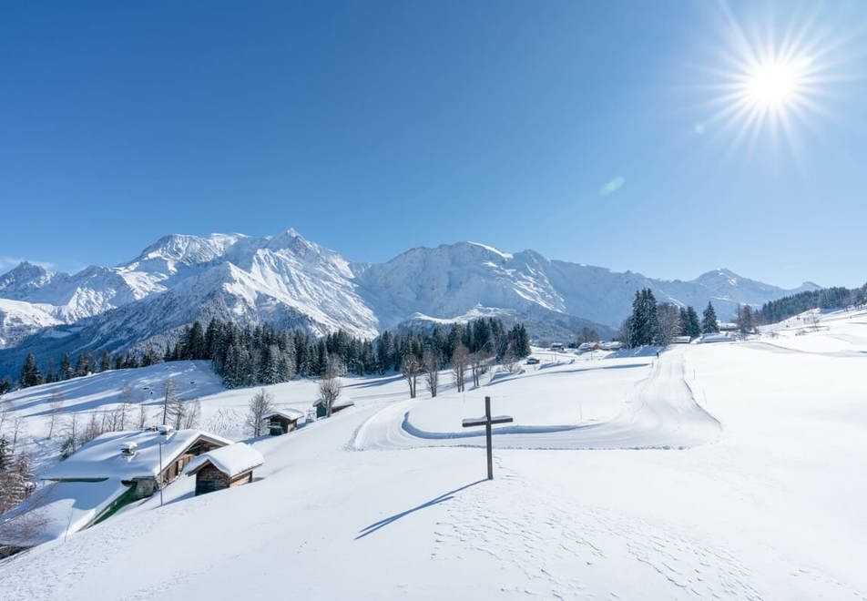 St Nicolas de Veroce ski resort (©Boris Molinier)