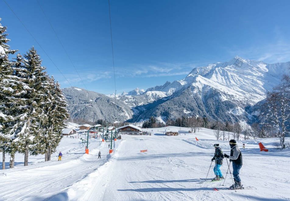 St Nicolas de Veroce ski resort (©Boris Molinier)