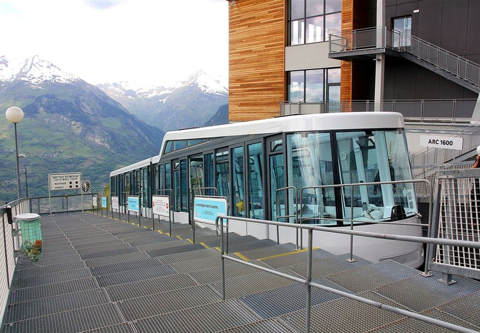 Bourg St Maurice Funicular 