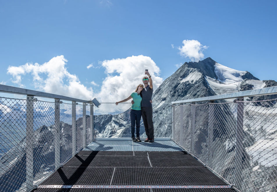 Les Arcs Resort - Aiguille Rouge view point