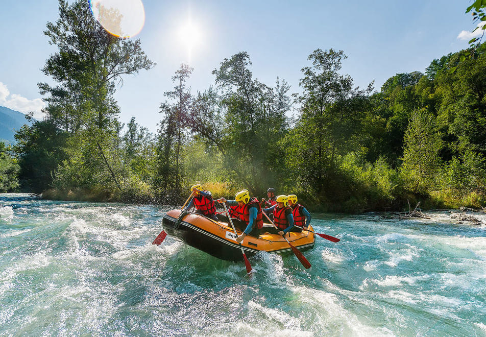 Les Arcs Resort. - Rafting