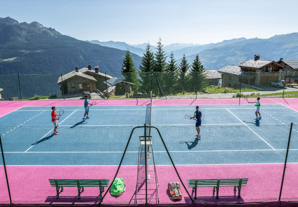 La Rosiere Resort (©OTLaRosiere) - Tennis