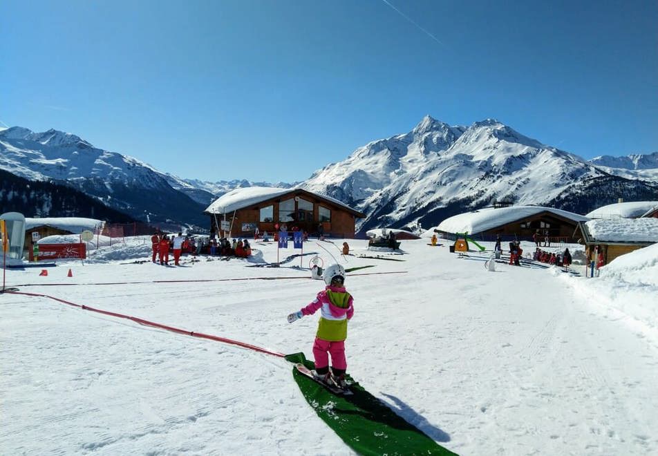 La Rosiere Ski Resort (©OTLaRosiere) - Les Eucherts ESF Piou Piou zone