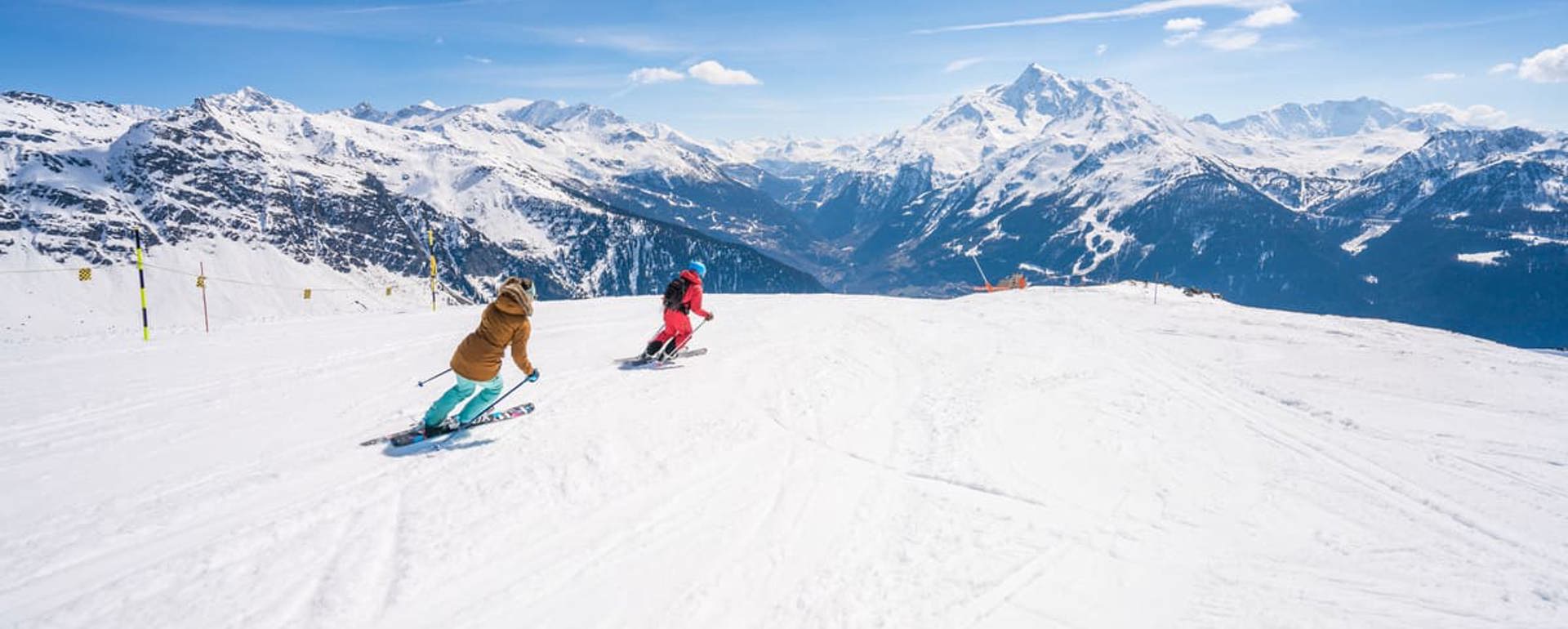 La Rosiere Ski Resort (©OTLaRosiere) - Views towards Mont Pourri