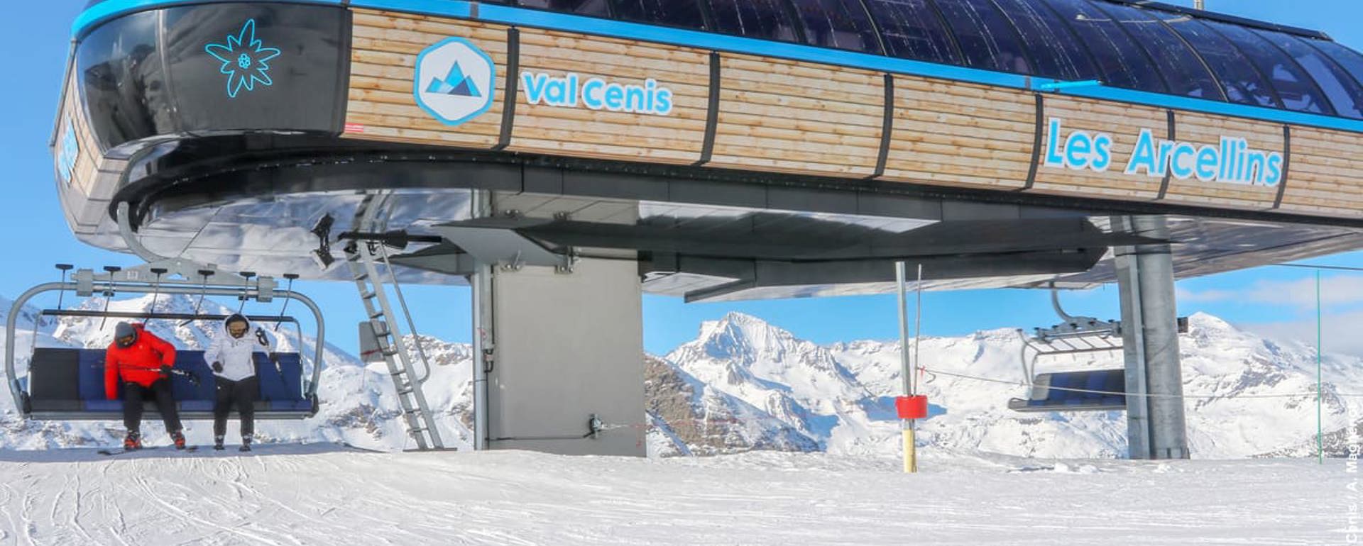 Val Cenis Ski Resort - Chairlift Arcellins (©AliciaMagnenot)