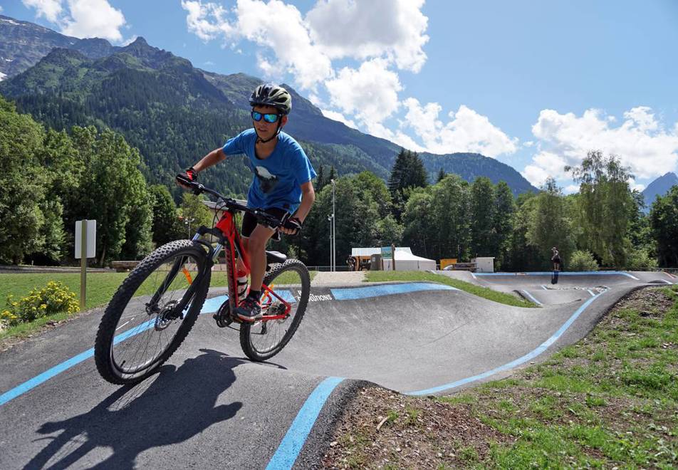 Les Contamines pump track