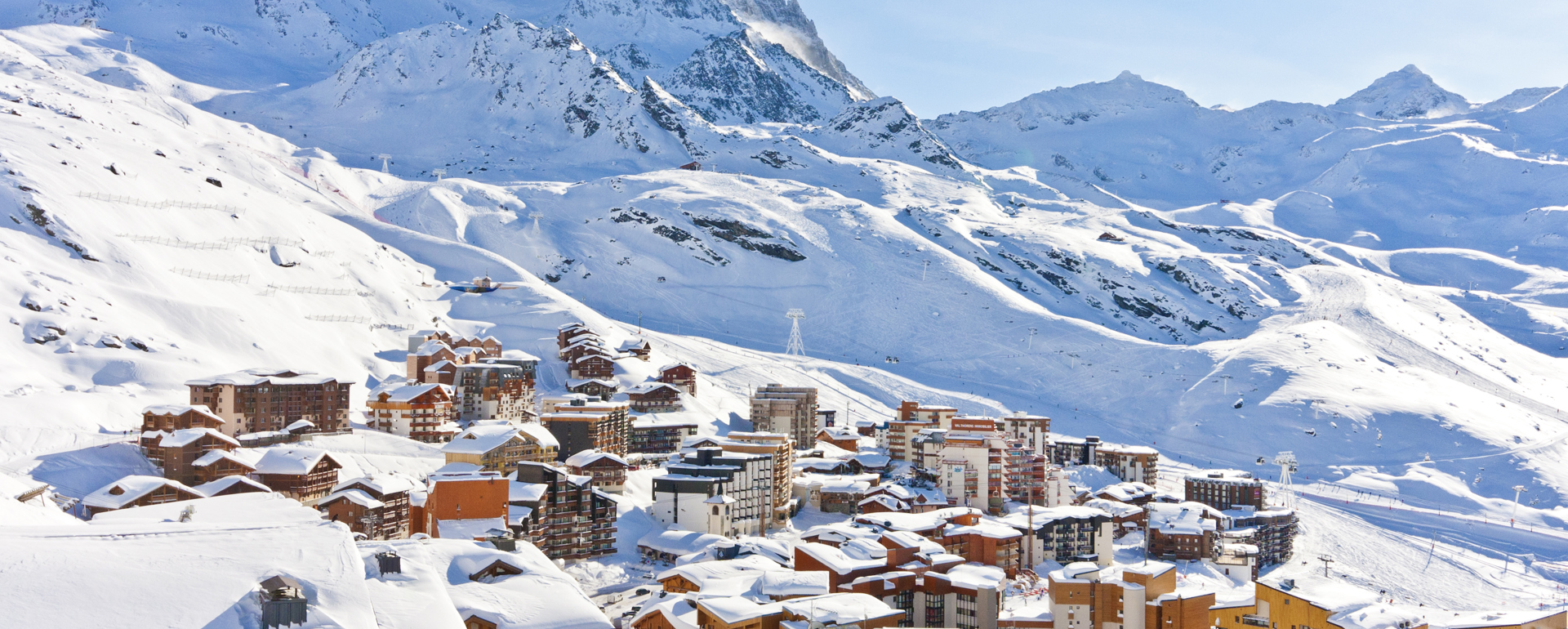 Val Thorens ski resort, 3 Valleys (France)