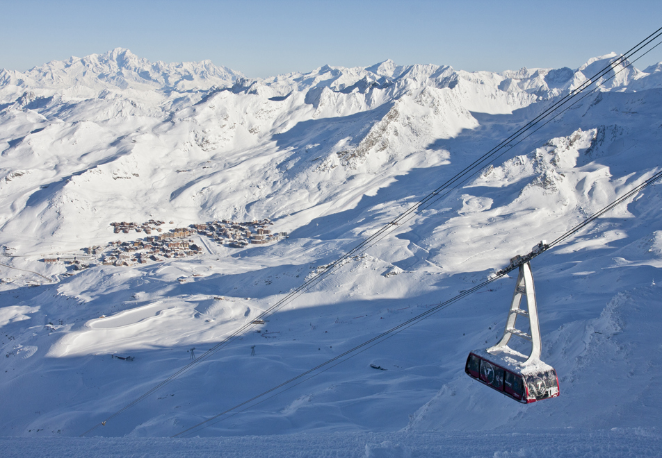 Val Thorens ski resort, 3 Valleys (France)