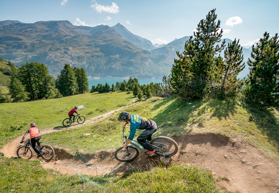 Tignes in Summer - Mountain biking (©Andy Parant)