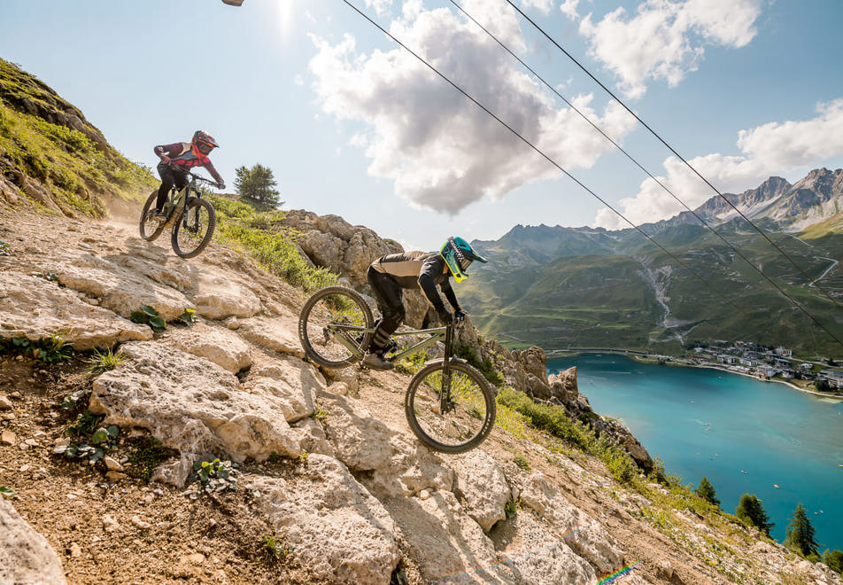 Tignes in Summer - Mountain biking (©Andy Parant)