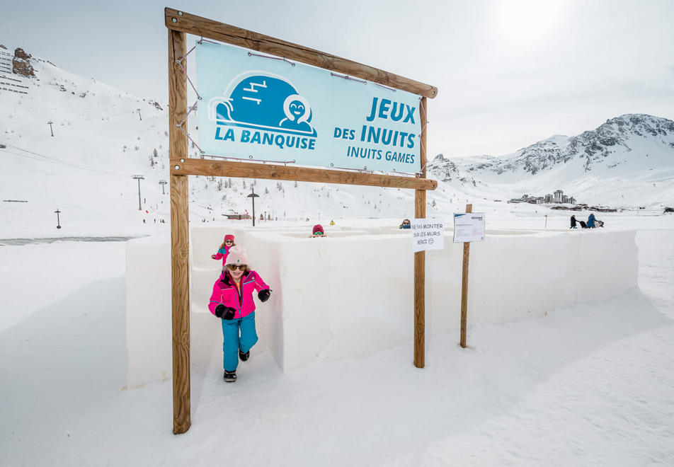 Tignes in Winter - Jeux des Inuits Tignes le Lac (©AndyParant)