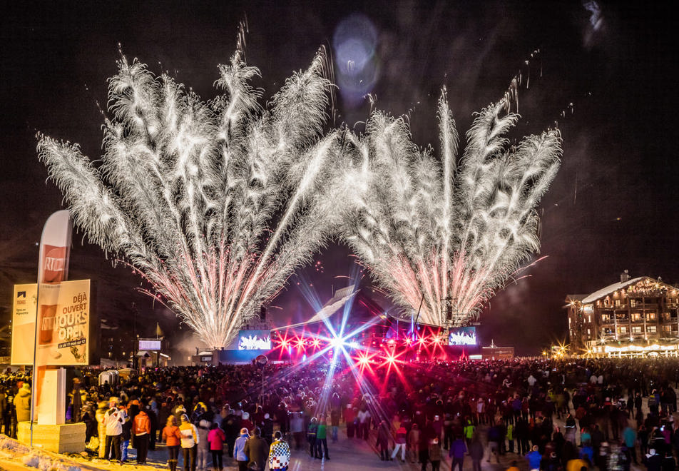 Tignes in Winter - New Years Eve (©AndyParant)