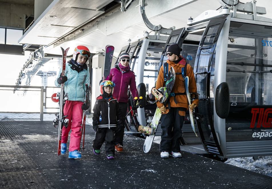 Tignes in Winter - Gondola (©STGM)