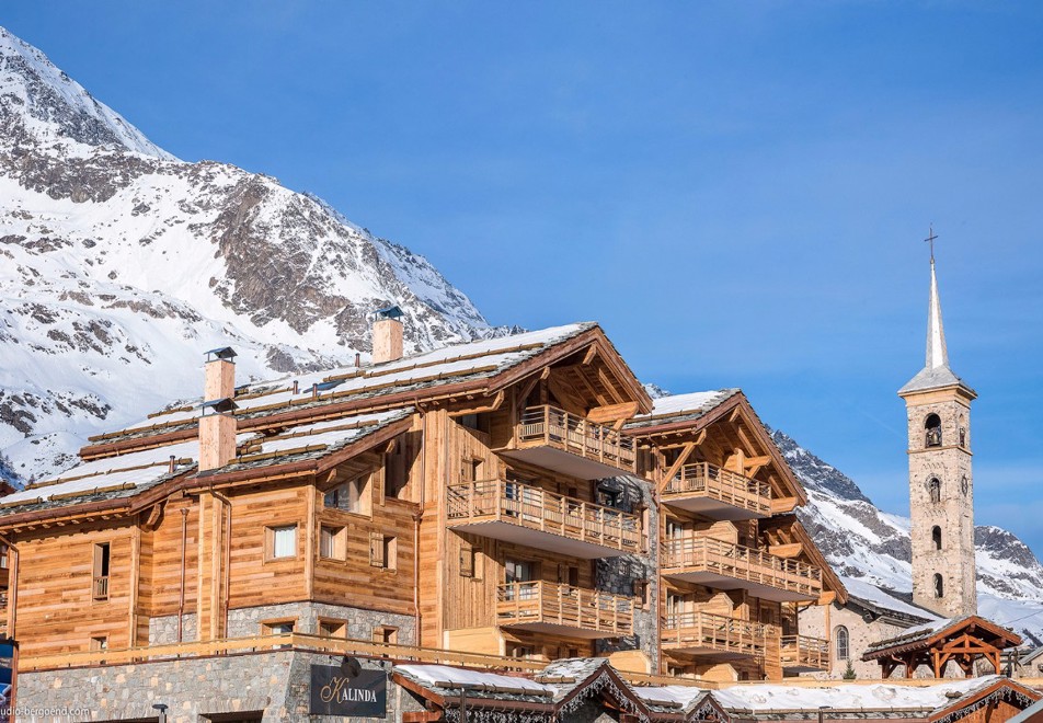 Tignes 1800 in Winter (Kalinda residence)