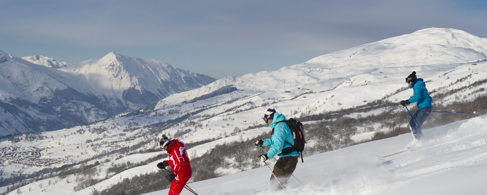 3 Valleys Ski Slopes ©Lansard