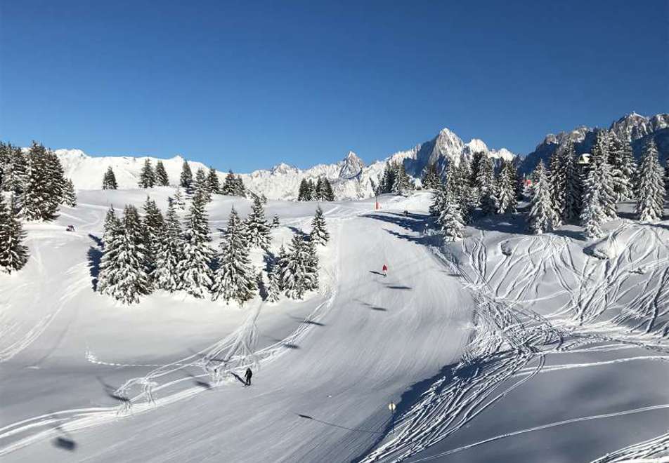 Les Houches ski runs