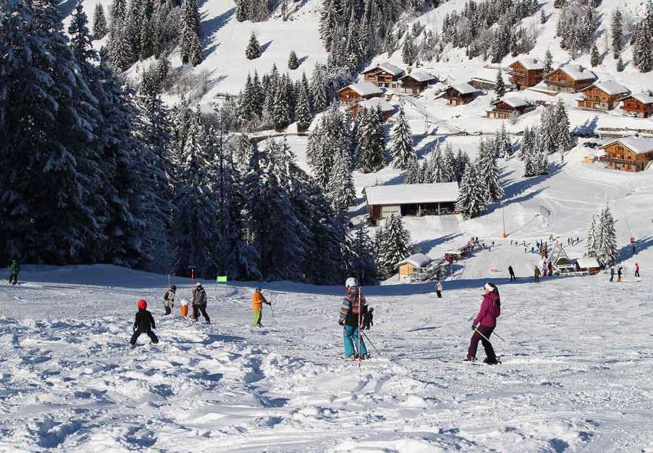 Manigod ski resort - Alpine skiing