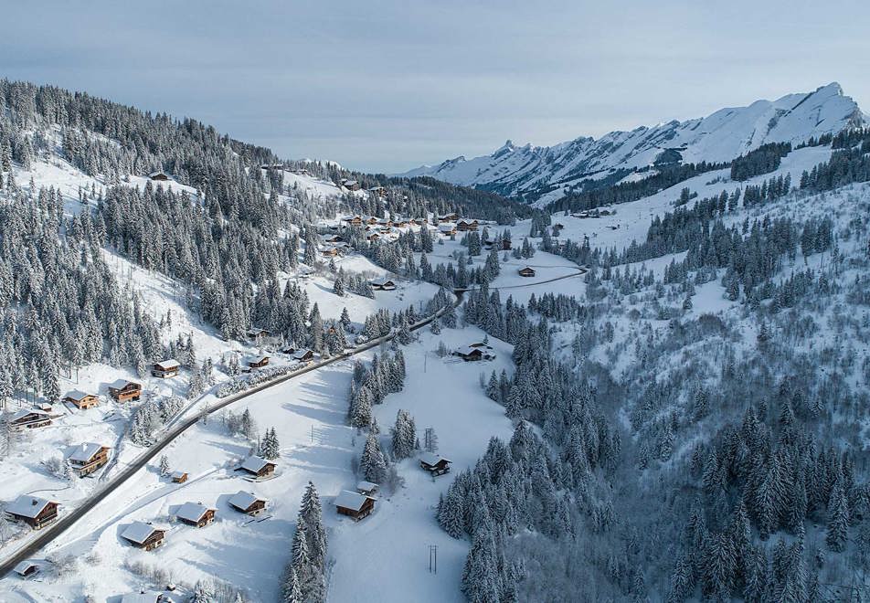 Manigod ski resort - Col de la Croix-Fry