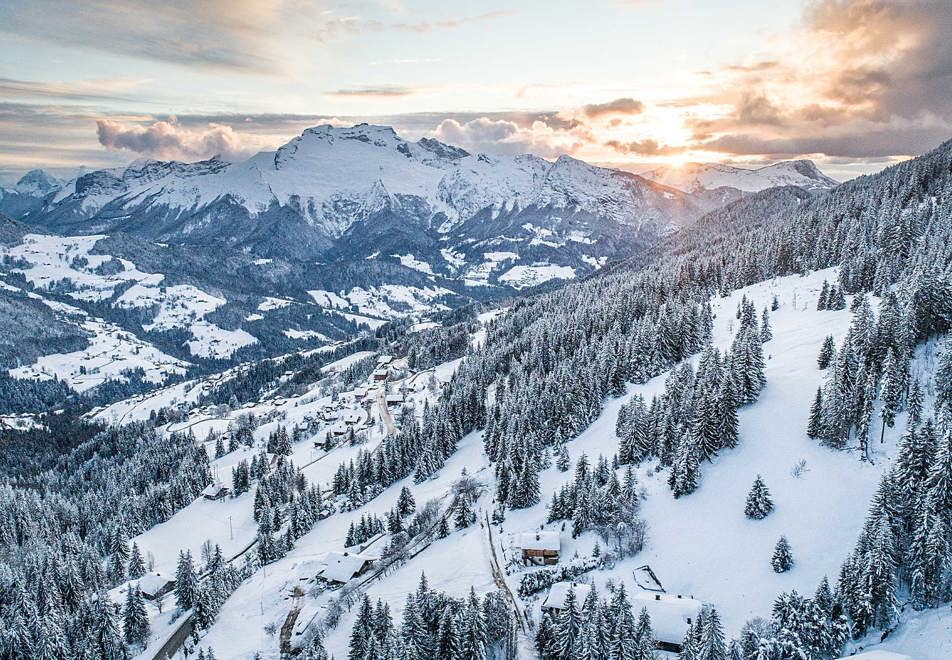 Manigod ski resort - Col de la Croix-Fry