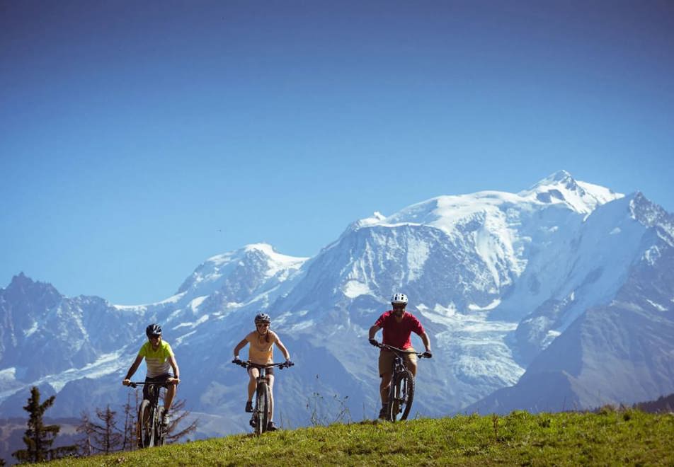 Combloux mountain biking