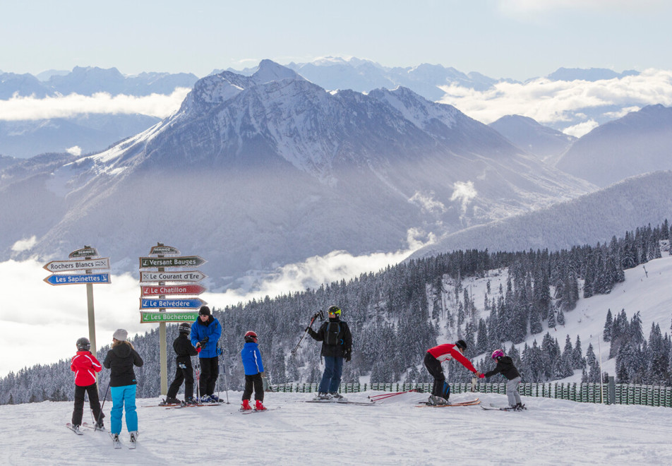 Semnoz ski resort nr Annecy