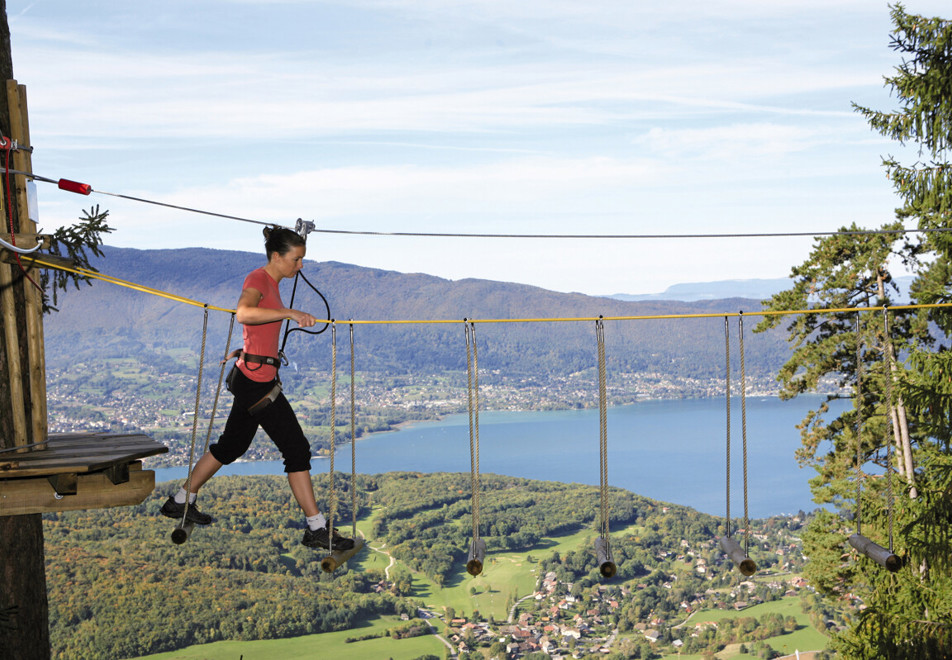 Lake Annecy - High ropes