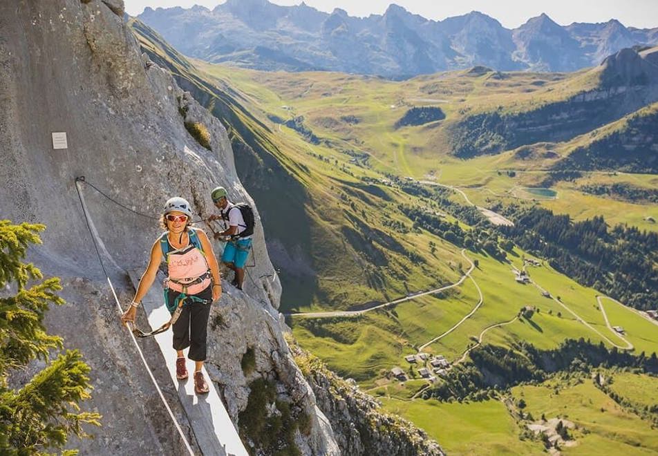 Le Grand Bornand village - Climbing