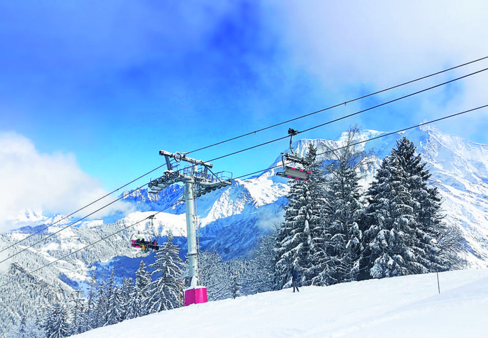 St Gervais Ski Slopes © (STBMA)