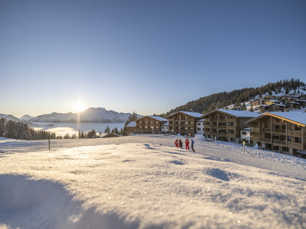 Hameau de l'Ours, Manigod (self catered apartments) - Views