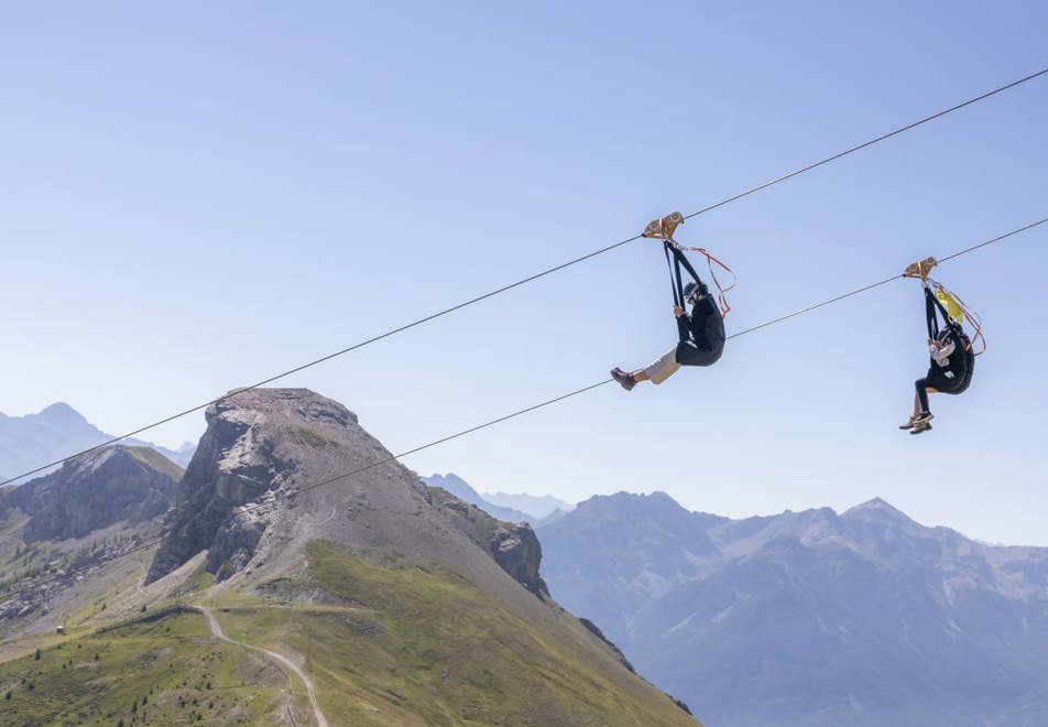 Serre Chevalier zipline