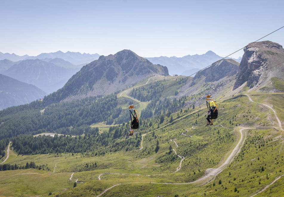 Serre Chevalier zipline