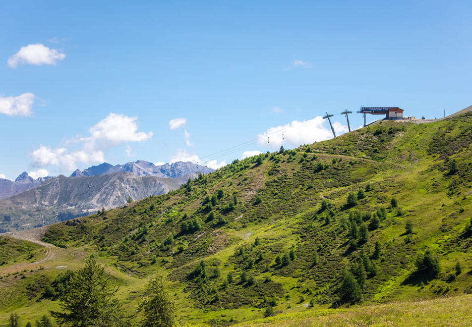 Serre Chevalier zipline