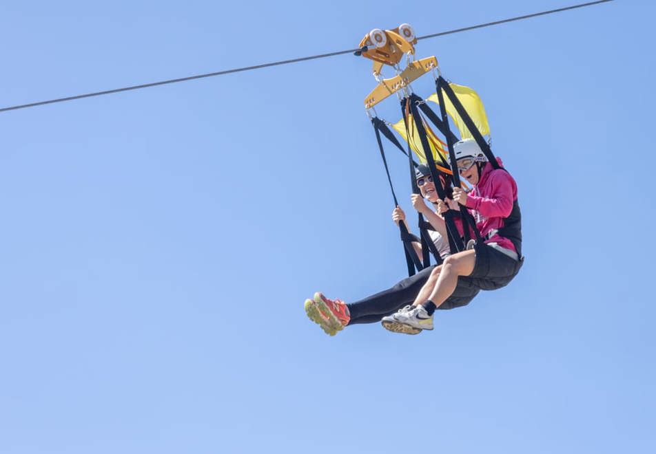 Serre Chevalier zipline