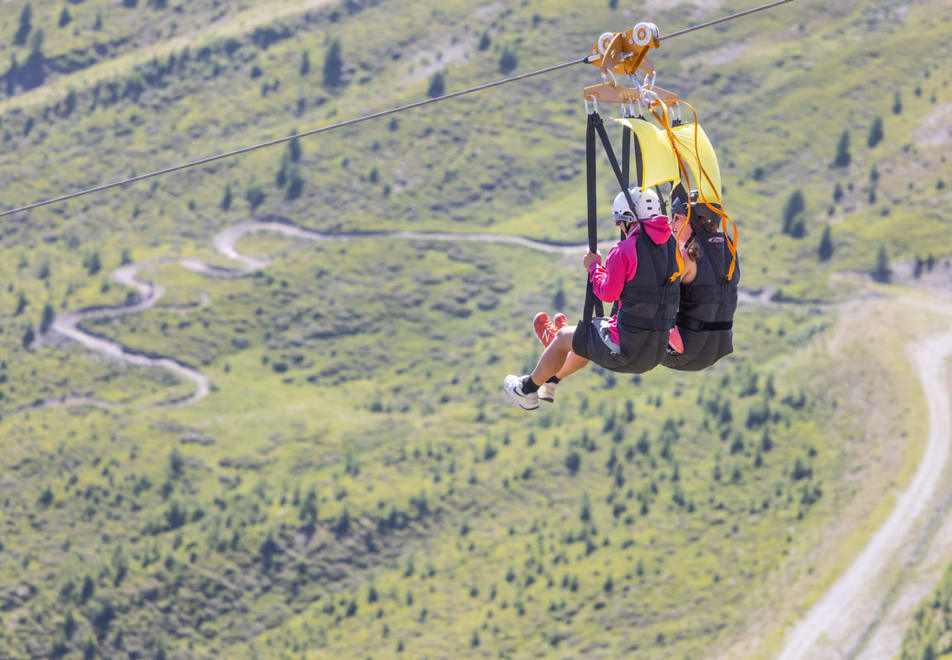 Serre Chevalier zipline