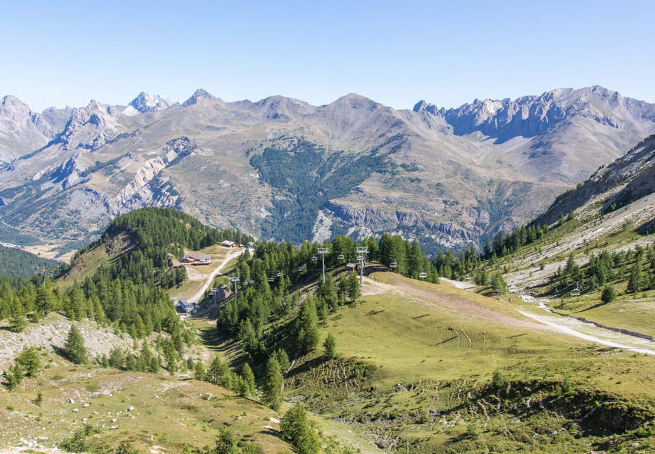 Serre Chevalier mountains