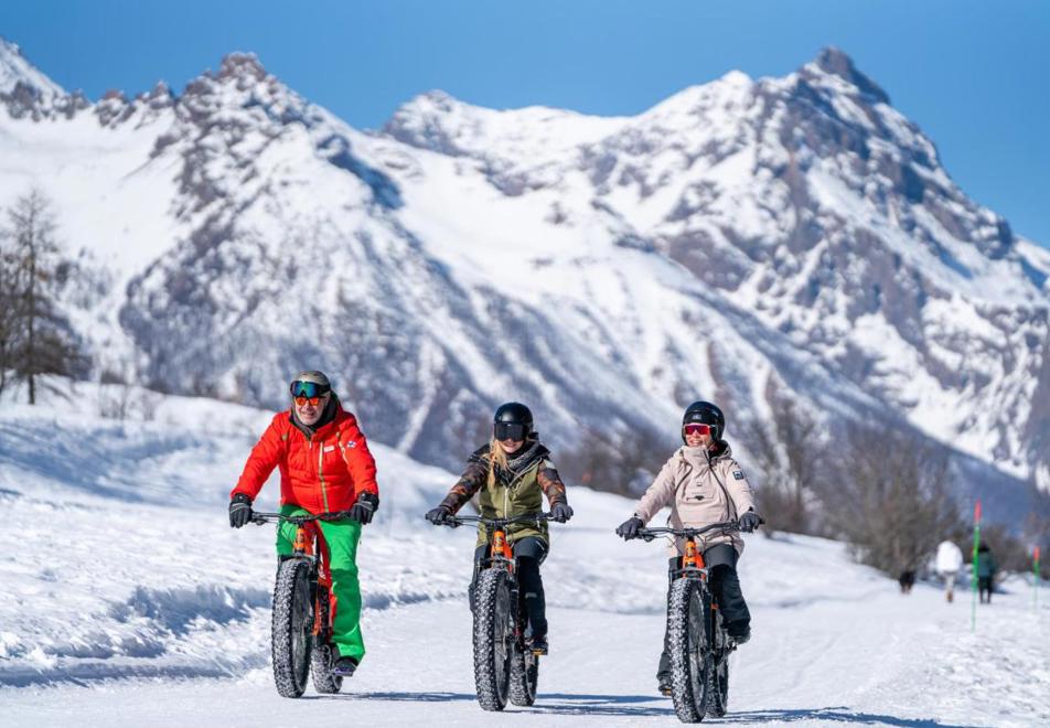 Serre Chevalier fat bikes