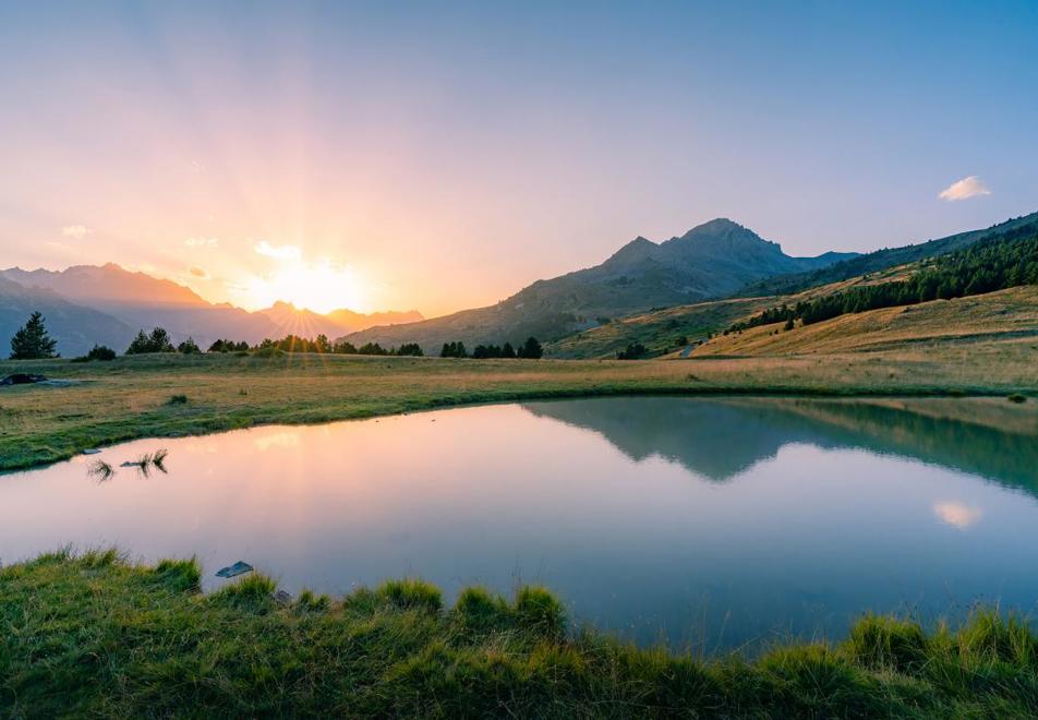 Serre Chevalier lake