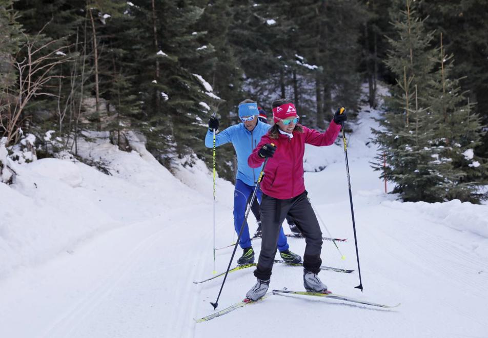 Serre Chevalier cross country skiing