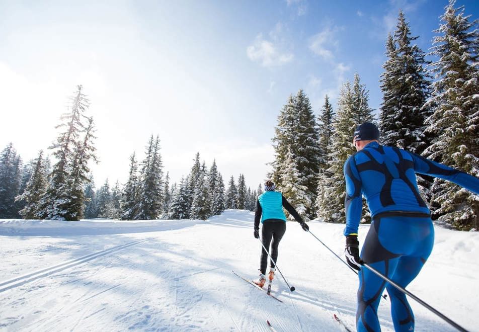 Les Saisies cross country skiing