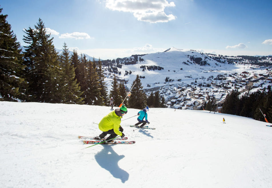 Les Saisies skiing