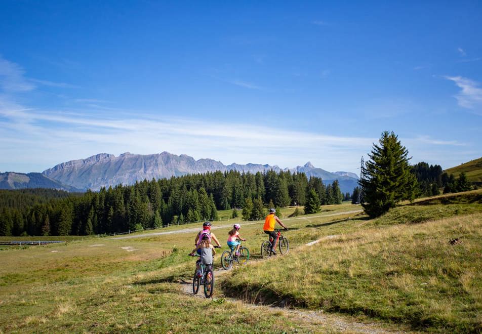 Les Saisies mountain biking