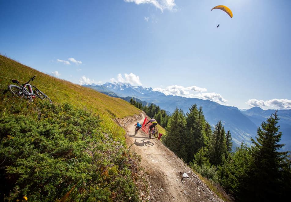 Les Saisies mountain biking