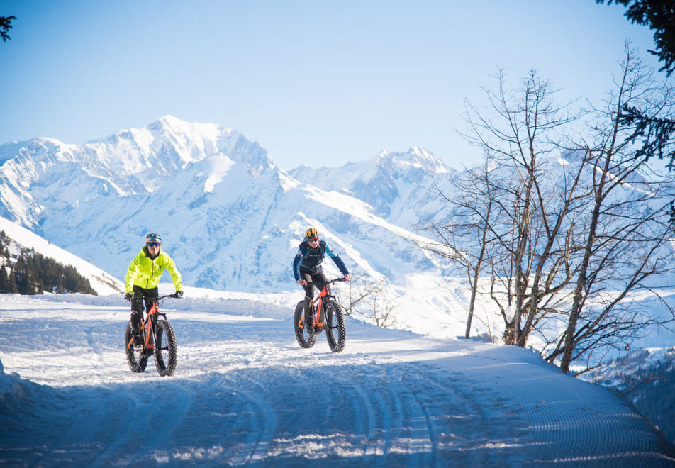 Les Saisies fat bikes