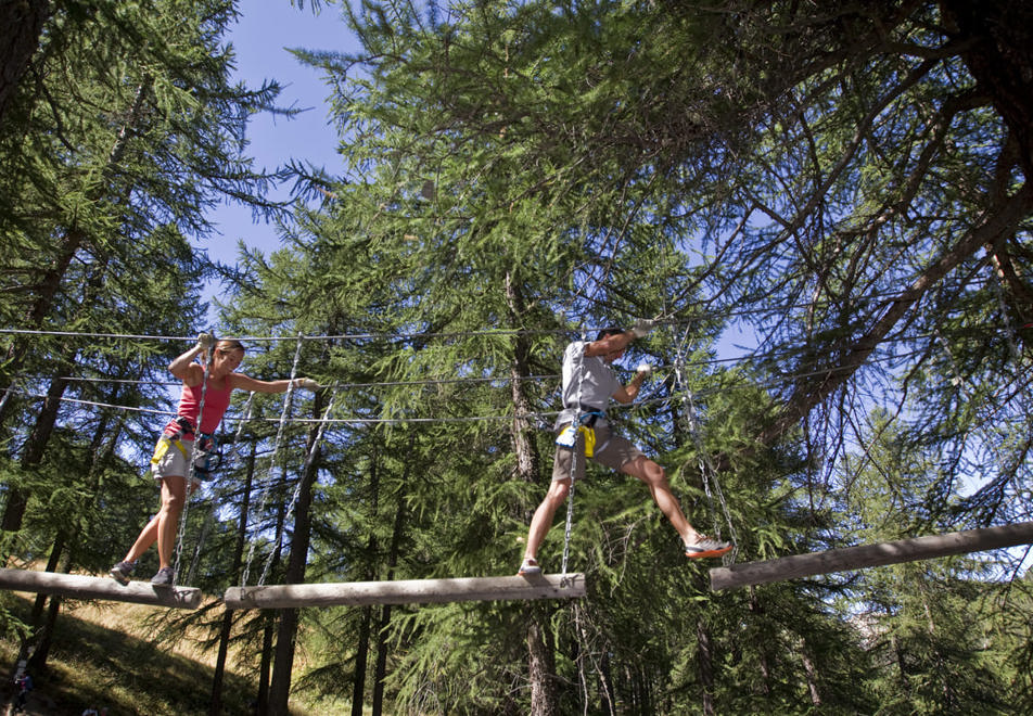 Montgenevre tree top adventure