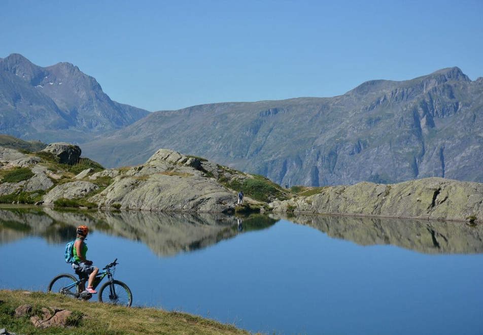 Alpe d'Huez in Summer - Lake