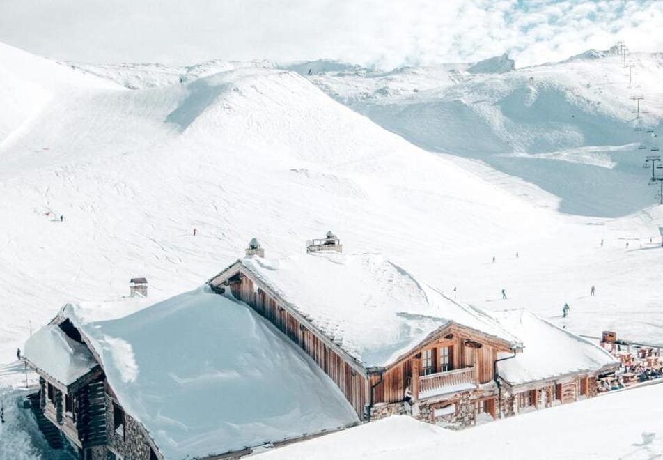 Les Deux Alpes ski resort - Mountain restaurant