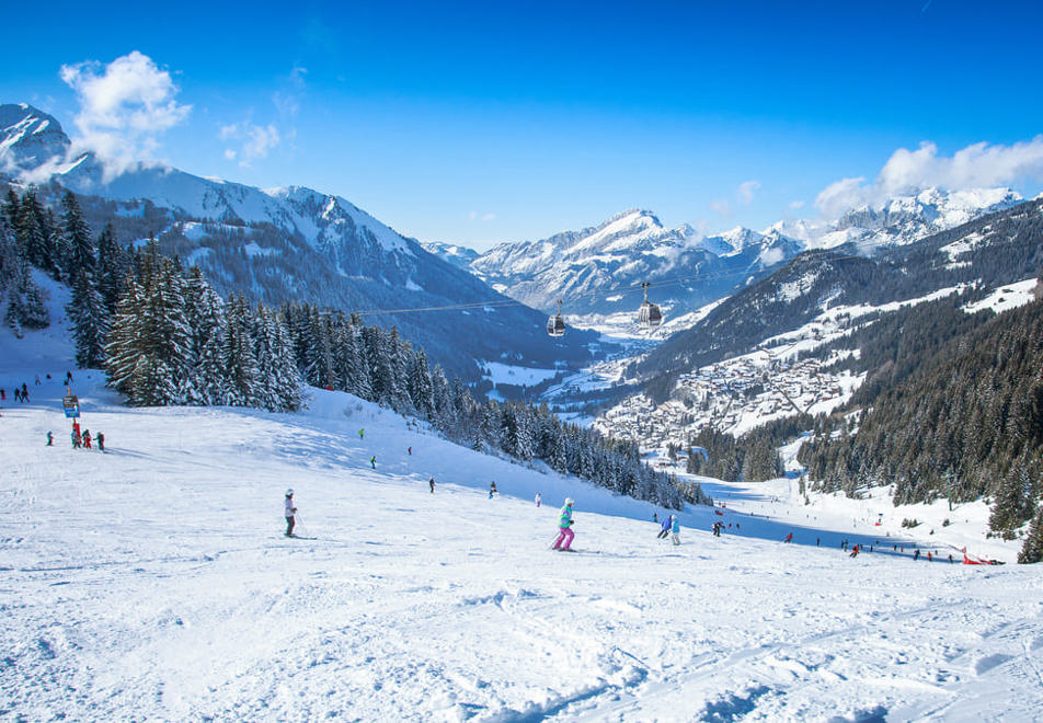 Chatel skiing