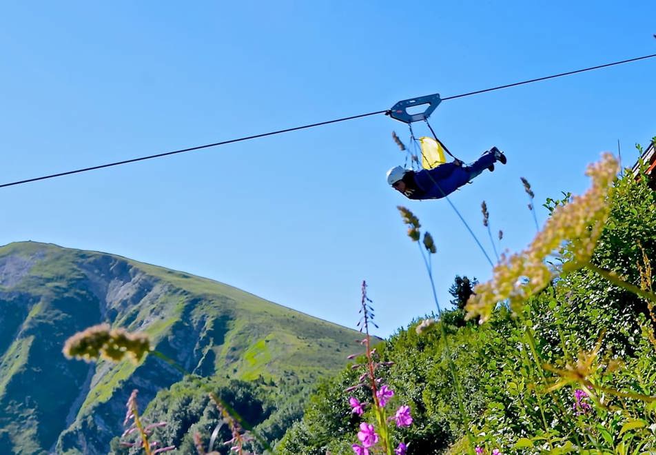 Chatel zip line Fantasticable